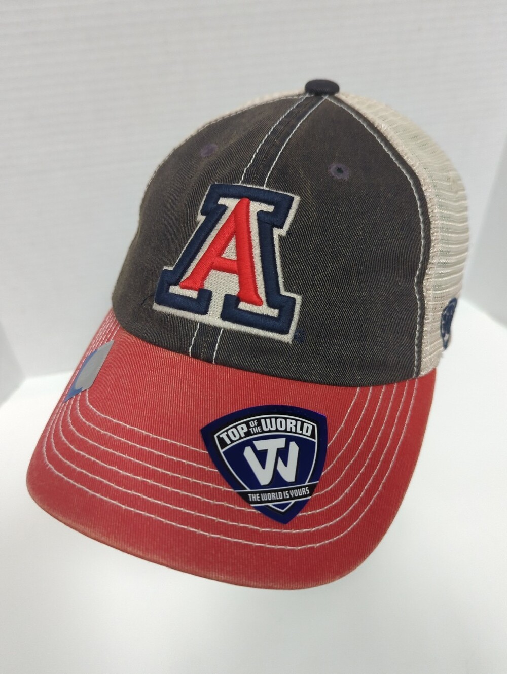 Arizona Wildcats Collegiate Trucker Cap Mesh Backing Adjustable Snapback One Sz